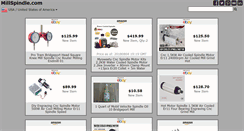 Desktop Screenshot of millspindle.com